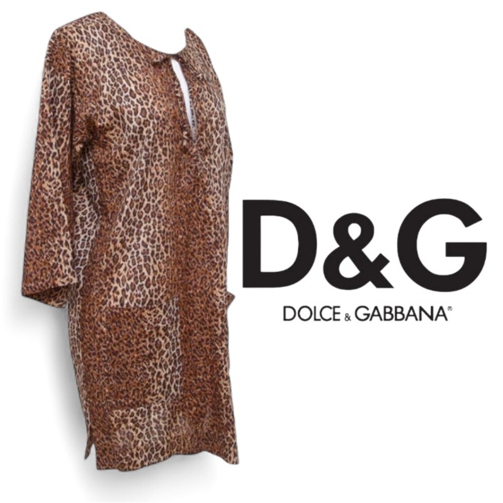Dolce & Gabbana Mini Leo Love Smock/Cover up/Dress